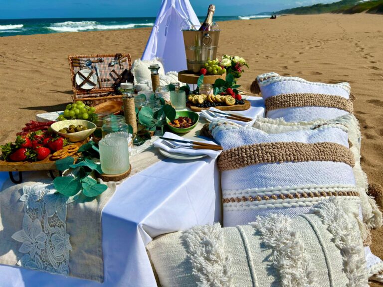 Slumber Teepee Picnic Beach