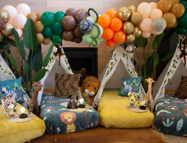 Slumber Teepee Party Jungle Theme